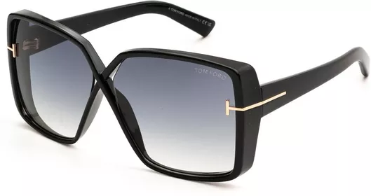 Γυναικεία Γυαλιά Ηλίου Tom Ford 1117/S Τετράγωνα με Πάστινο Σκελετό Μαύρο