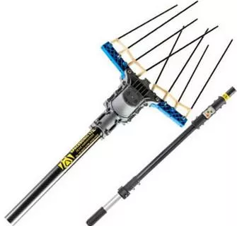 Ελαιοραβδιστικό Spacesonic Electric 5 Μπαταρίας 12V 750W με Τηλεσκοπικό Κοντάρι έως 3.1m και Βάρος 2.3kg