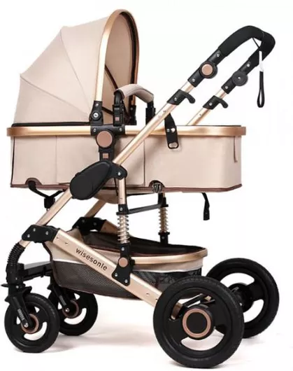 Πολυκαρότσι 2 σε 1 Fiko Wisesonle Μπεζ