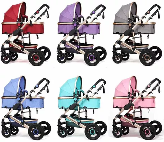 Πολυκαρότσι 2 σε 1 Fiko Wisesonle Μπεζ