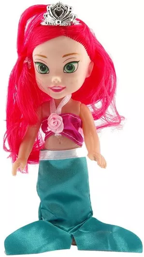 Κούκλα Γοργόνα Πριγκίπισσα 16cm για 3+ Ετών