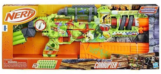Nerf Hasbro Εκτοξευτές F8962 Zombie Corrupter για 8+ Ετών