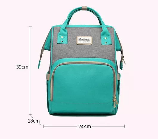 Τσάντα Αλλαξιέρα Πλάτης Doko Club Μαύρο