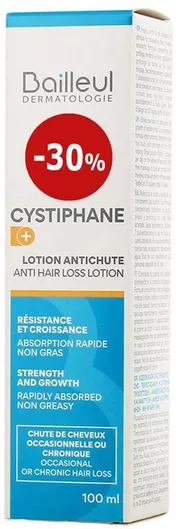 Lotion Biorga Cystiphane κατά της Τριχόπτωσης 100ml