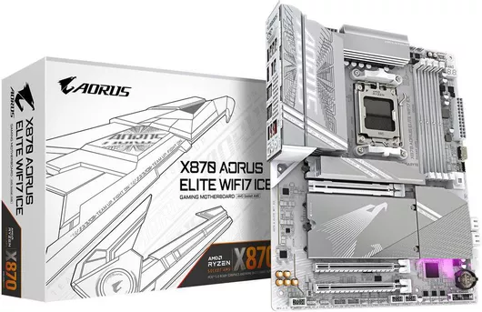 Motherboard Gigabyte X870 Aorus Elite PRO ICE Wi-Fi ATX με AMD AM5 Socket