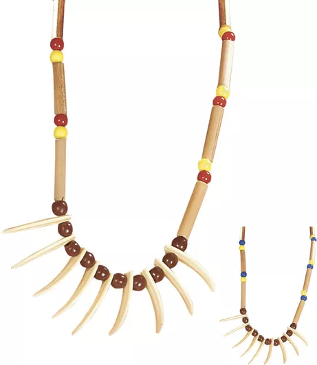 Αποκριάτικο Κολιέ Widmann Ινδιάνου Σετ 1τμχ Τυχαίας Επιλογής Σχεδίου