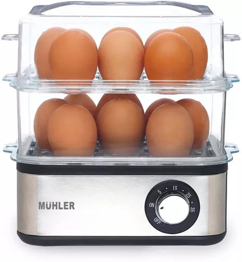 Βραστήρας Αυγών Muhler 16 Θέσεων 500W