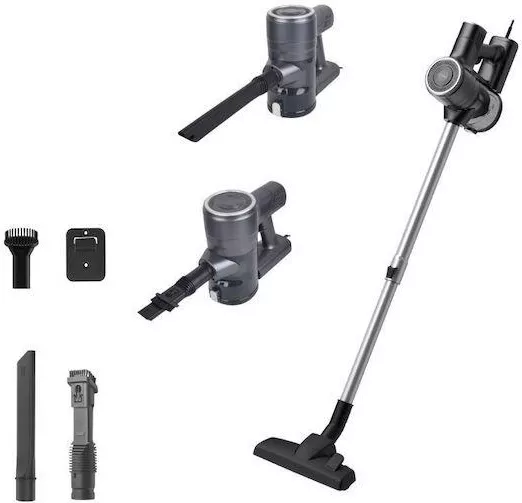 Osio Ηλεκτρική Σκούπα 2 σε 1 Stick & Χειρός 600W Μαύρη OVC-4420