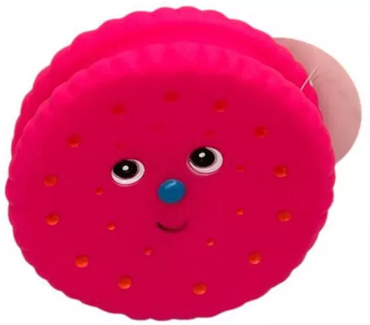 Παιχνίδι Σκύλου Petvip Extreme Φατσούλα με Ήχο για Δάγκωμα / Ζούληγμα 10cmx5.5cm Ροζ