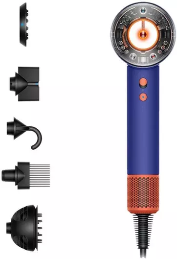 Dyson HD16 Supersonic Nural Πιστολάκι Μαλλιών Turbo με Φυσούνα 1600W Ceramic Patina/Topaz