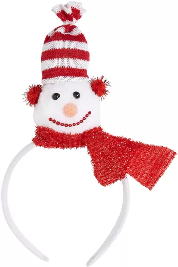 Χριστουγγεντιάτικη Στέκα Widmann με Χιονάνθρωπο Κόκκινο / Λευκό