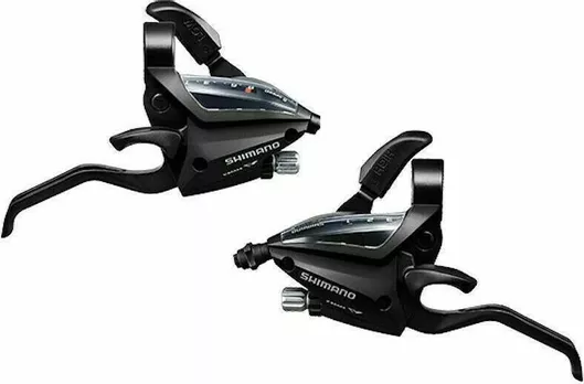 Σετ Λεβιέδες Ταχυτήτων Ποδηλάτου Shimano St-Ef500 8X3 Μαύρο