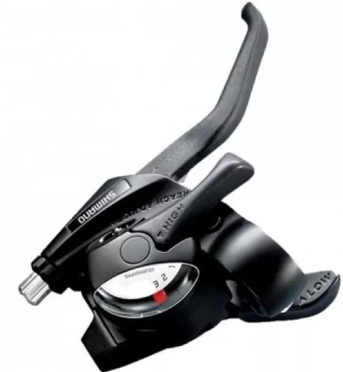 Λεβιές Ταχυτήτων Ποδηλάτου Δεξιά Shimano St-Ef40-7R Μαύρο