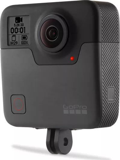 Action Camera GoPro Fusion 4K Ultra HD Υποβρύχια με WiFi Μαύρο