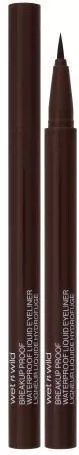 Eyeliner Wet n Wild Breakup Proof Waterproof Στυλό Brown 0.9ml