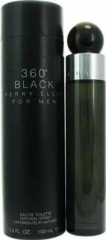 Perry Ellis 360° Black For Men Eau de Toilette 100ml