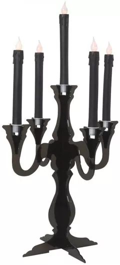Αποκριάτικο Διακοσμητικό Widmann Halloween Candelabra 33x42cm Μαύρο