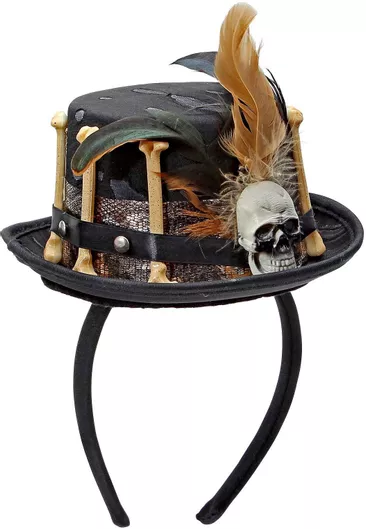 Αποκριάτικο Καπέλο Widmann Voodoo Μαύρο