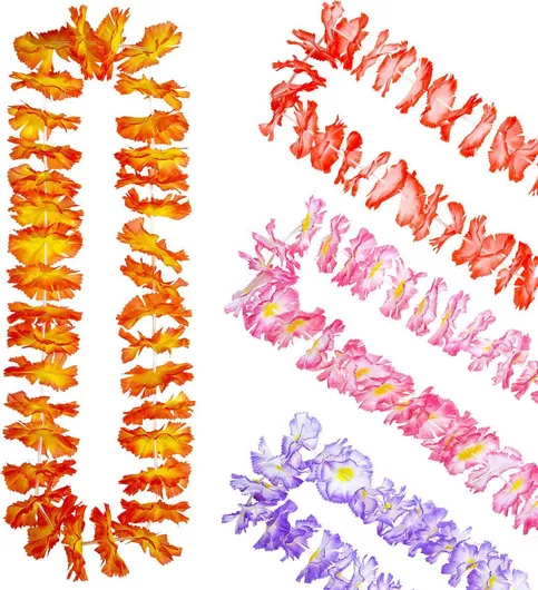 Αποκριάτικο Κολιέ Widmann Χαβανέζικο Σετ 1τμχ Τυχαίας Επιλογής Χρώματος