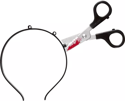 Αποκριάτικο Στέκα Widmann Ψαλίδι Ματωμένο Ασημί