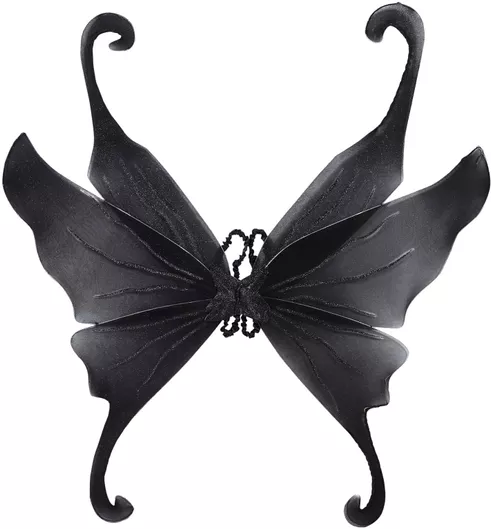 Αποκριάτικο Φτερά Πλάτης Widmann 95x110cm Μαύρο