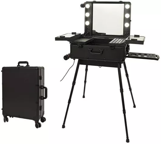 Βαλιτσάκι Αισθητικής Μεταλλικό 58x45x23cm