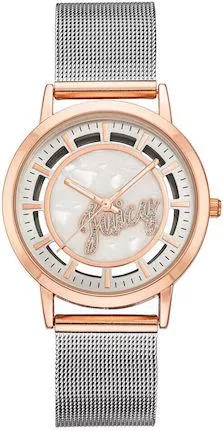 Γυναικείο Ρολόι Juicy Couture με Μεταλλικό Μπρασελέ Ασημί