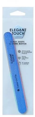 Λίμα Νυχιών Elegant Touch 6 Way Shape & Shine Buffer Μπλε