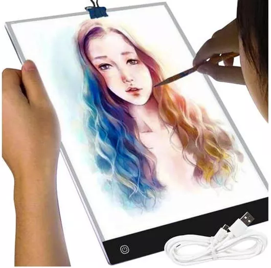 Πίνακας Σχεδίασης & Ζωγραφικής Φωτιζόμενος με USB Α4 33.5x23.5x0.4cm