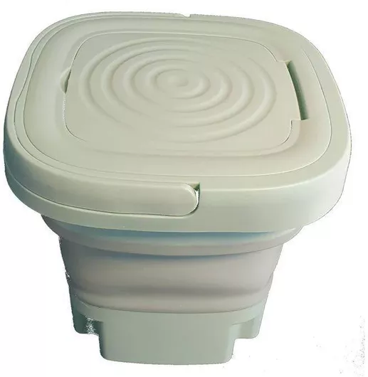 Πλαστικό Μίνι Πλυντήριο Ρούχων Xωρητικότητας 6lt Ισχύ 10w 26x26x27cm Πράσινο