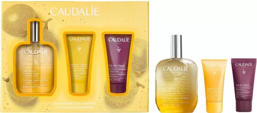 Caudalie Soleil des Vignes Σετ Περιποίησης για Λάμψη, Καθαρισμό Σώματος & Ενυδάτωση 3τμχ