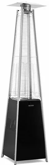 Σόμπα Termomax Υγραερίου Πυραμίδα Εξωτερικού Χώρου 13kW 73x73x227cm