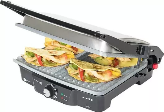Τοστιέρα Cecotec Rock 'n' Grill Γκριλιέρα 2000W Inox