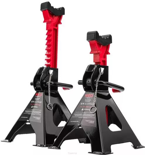 Τρίποδα Στήριξης Αυτοκινήτου Red Technic RTPSK0080 3mt Ανυψωτικά Σετ 2τμχ
