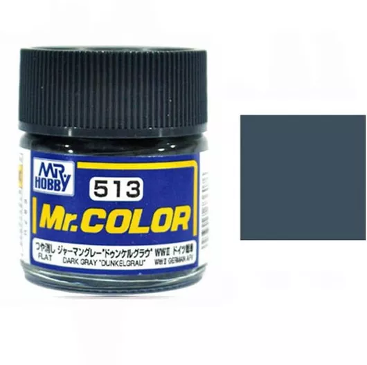 Χρώμα Μοντελισμού C-513 Mr. Color 10 ml Dark Gray