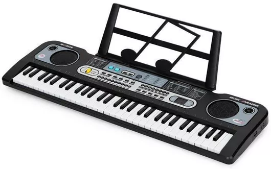 Αρμόνιο Ecotoys Μικρόφωνο με 61 Πλήκτρα & 2 Λειτουργίες Μαθήματος για 3+ Ετών 