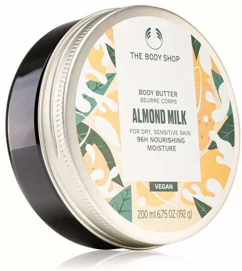 The Body Shop Almond Milk Butter Σώματος Ενυδατικό για Όλες τις Επιδερμίδες 200ml