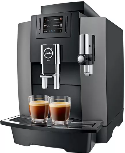 Μηχανή Espresso JURA WE8 Επαγγελματική Αυτόματη Μηχανή Εσπρέσσο Dark Inox