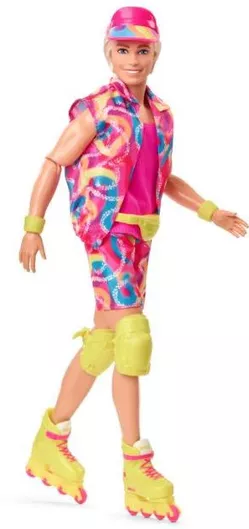 Κούκλα Barbie Mattel Ken Movie Skating Outfit Ροζ