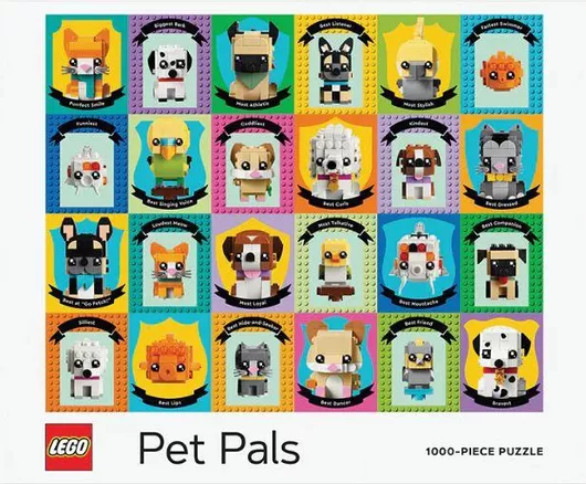 Παιδικό Παζλ Lego Pet Pals 1000pcs για 9+ Ετών