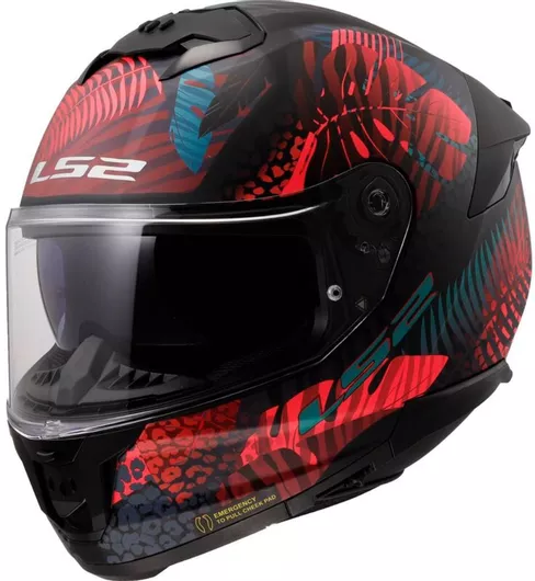 Κράνος Μηχανής LS2 Stream II FF808 Jungle Full Face 1550gr S Πολύχρωμο