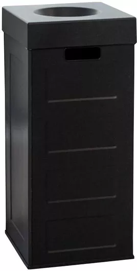 Κάδος Ανακύκλωσης Viomes Πλαστικός Cubo Recycling 1070.1 70lt Μαύρος