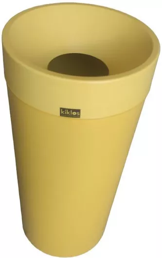 Κάδος Ανακύκλωσης Viomes Πλαστικός 36lt Κίτρινος