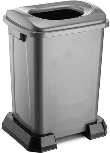 Κάδος Ανακύκλωσης Πλαστικός 4395 50lt Γκρι