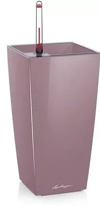 Γλάστρα Lechuza Maxi Cubi Αυτοποτιζόμενη 14x26cm λιλά