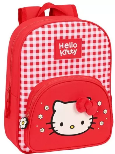 Hello Kitty Παιδική Τσάντα Κόκκινη 26x11εκ.