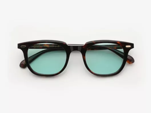 Γυαλί Ηλίου Gast Riva με Καφέ Ταρταρούγα Κοκκάλινο Σκελετό & Πράσινο Φακό