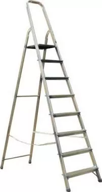 Σκάλα Αλουμινίου με 7+1 Σκαλοπάτια 205cm