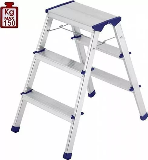 Σκάλα Αλουμινίου με 2x3 Σκαλοπάτια 66cm