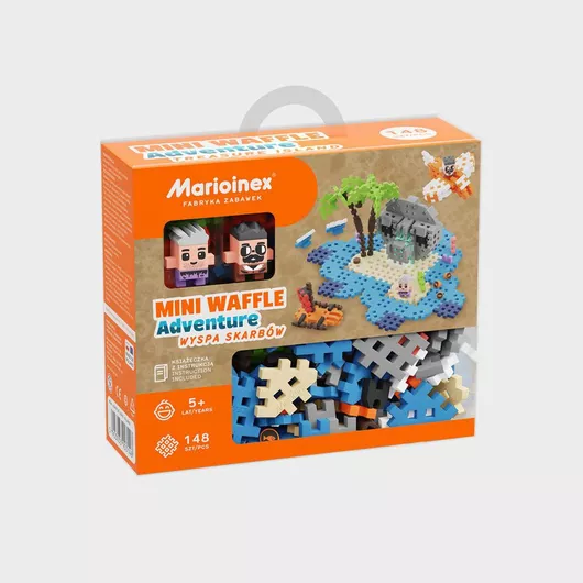 Τουβλάκι Marioinex Εκπαιδευτικά Mini Waffle για 3+ Ετών 148τμχ